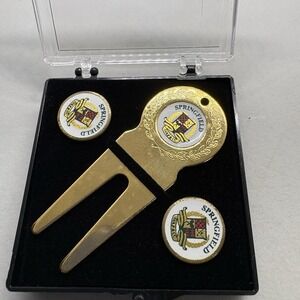 Springfield Metal Golf Ball Marker & Divot‎ Tool